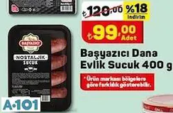 BAŞYAZICI EVLİK DANA SUCUK BAŞYAZICI EVLİK DANA SUCUK
